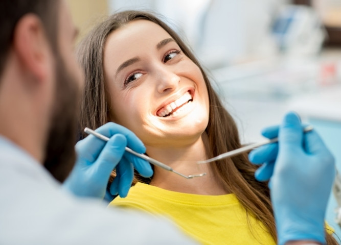 Natural Smile with Tooth-Colored Fillings