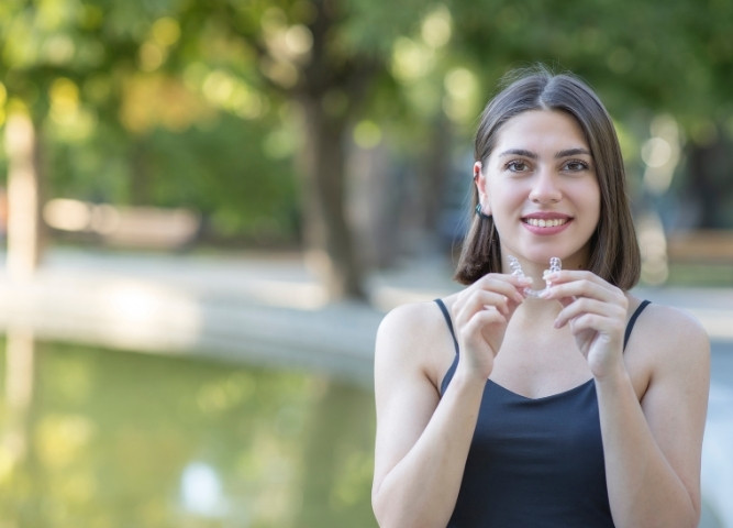 Natural Smile with Tooth-Colored Fillings