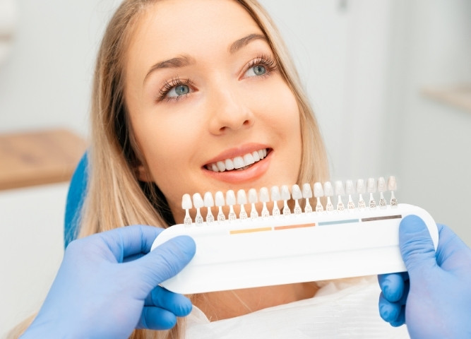 Natural Smile with  Tooth-Colored Fillings 