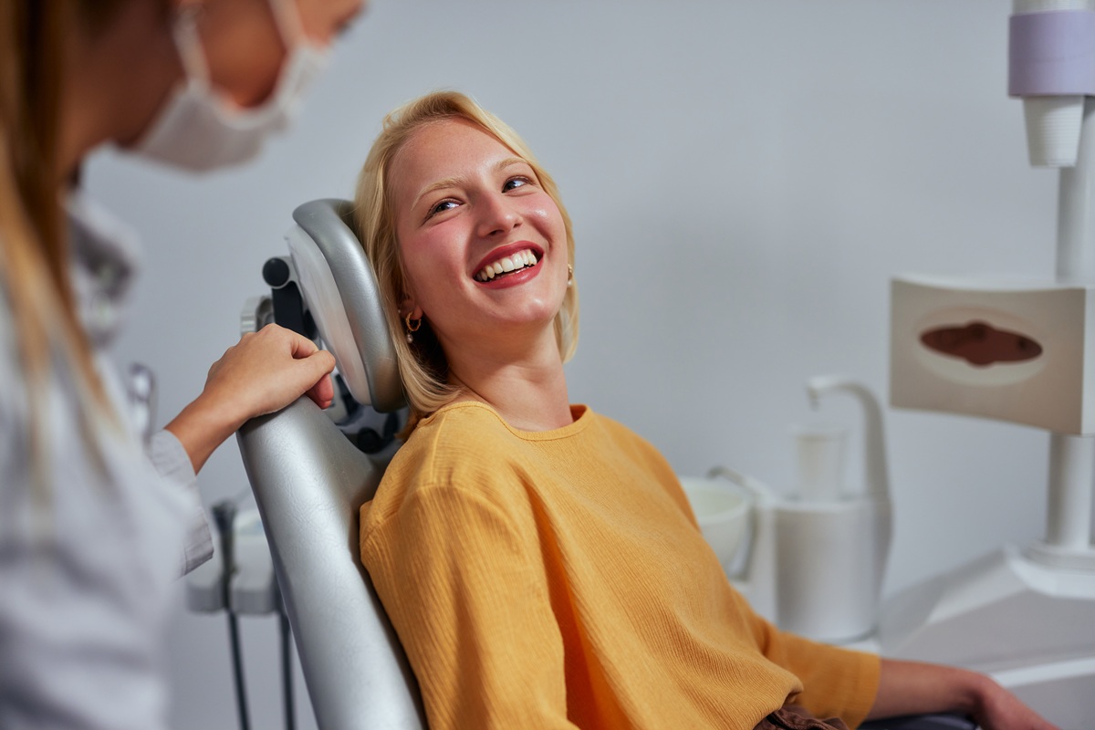 Natural Smile with  Tooth-Colored Fillings 